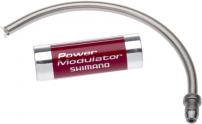 Anbauteile POWER MODULATOR + ZUGFÜHRUNGSROHR F. V-BREMSE, ROT, 135 GRAD