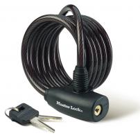 Fahrradzubehör KABELSCHLOß         8126 1800MMX8MM SCHWARZ VINYLBESCHICHTET