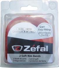 Laufräder FELGENBAND MTB 26/18MM ROT PAAR PVC-SOFT