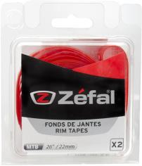 Laufräder FELGENBAND MTB 26/22MM ROT PAAR PVC-SOFT