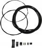 Freizeit Schalt-/ Bremskabel-Kit SlickWire 4 mm / Rennrad und MTB / schwarz / Schaltkabel / Pro