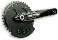 Freizeit Truvativ Kurbelarme Luftalarm 1.1.Team 175mm, nur Kurbelarme, schwarz ISIS kompatibel