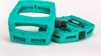 Freizeit Pedale P1 teal / Nylon/Fiberglas / 365 g / BMX / 9/16 Zoll