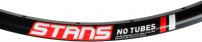Freizeit NOTUBES Sticker ZTR Arch 27,5" MK3 Inhalt: 4 Aufkleber für eine Felge MY2017, silber