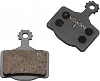 Freizeit Scheibenbremsbeläge Bsc16 Magura MT2/MT8 semi-metal / schwarz / 2 Stk.