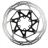 Freizeit Bremsscheibe Centerline X Rounded, zweiteilig 6-Loch, titan Schrauben / 160 mm
