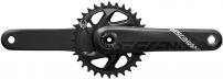 Freizeit Kurbelgarnitur Descendant  Carbon Eagle DUB 175mm, 32T DM, schwarz ohne DUB Innenlager, Boost 148