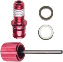 Freizeit Zugstufen Versteller Alu Rot inkl. Schraube und Dichtring Boxxer Race/RC,Lyrik,Totem,Domain