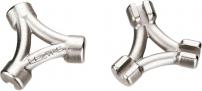 Freizeit Lezyne Speichenschlüssel CNC für Standardgrößen 3.23/3.30/3.45mm silber-glänzend