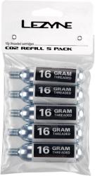Freizeit Lezyne CO2 Ersatzkartuschen silber 16g, 5Stk.
