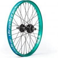 Freizeit XLT Revolution Laufrad LHD (mit Nabenschutz), teal (schwarze Nabe)