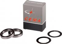 Freizeit Ersatz-Lagerkit für CEMA Innenlager schwarz / 30 mm / Edelstahl