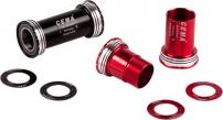 Freizeit Innenlager BB86 - BB92 Interlock Shimano / 24 mm / rot / Keramik