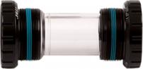 Freizeit Innenlager BSA schwarz / Edelstahl / PRAXIS M30 / 28 - 30 mm