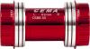 Freizeit Innenlager OSBB Interlock rot / Keramik / SRAM GXP / 24 - 22 mm