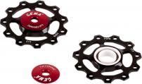 Freizeit Schaltrollen Shimano & SRAM Shimano 9/10/11-fach, SRAM 10/11-fach Komplettkeramik - schwarz