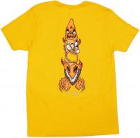Freizeit Fairdale/Neckface T-Shirt gelb / M