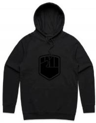 Freizeit Hoodie Blackout L
