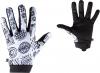 Freizeit Omega Handschuhe M / weiß-schwarz