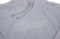 Freizeit Sweatshirt, Odsy Big Stitch Pullover Hoodie Gunmetal S