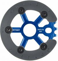 Freizeit Utility PRO Kettenblatt anodized blue / 25T