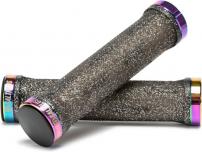 Freizeit LOCKED Griffe schwarz-silber / oilslick