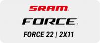 Freizeit Force 22 Gruppe | 2x11 HRD Flat Mount