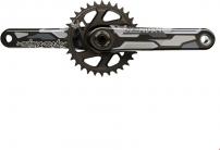 Freizeit Kurbelgarnitur Descendant Eagle DUB CoLab Troy Lee Designs 170 mm / schwarz