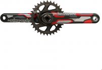 Freizeit Kurbelgarnitur Descendant Eagle DUB CoLab Troy Lee Designs 165 mm / schwarz-rot