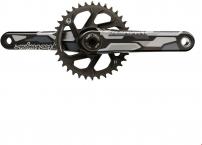 Freizeit Kurbelgarnitur Descendant Eagle DUB DH CoLab Troy Lee Designs 170 mm / 36T / schwarz