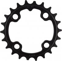 Freizeit MTB Kettenblatt - 3x9/10 schwarz / Aluminium / 22T