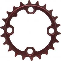 Freizeit MTB Kettenblatt, 9-fach Aluminium / rot / 22T