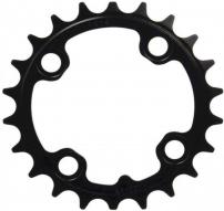 Freizeit MTB Kettenblatt, 9-fach Stahl / mattschwarz / 42T