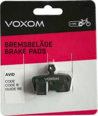 Freizeit Scheibenbremsbeläge Bsc21 E-Bike Avid organisch / 100 Stk. / silber