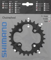 Antrieb und Schaltung KETTENBLATT 26Z  SCHWARZ FC-M590