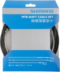 Antrieb und Schaltung SCHALTKABEL-SET KPL.MTB STAINL.OT41 1X1800MM,1X2100MM + ENDKAPPEN