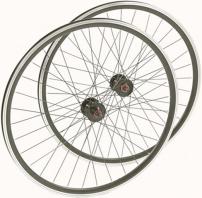 Fahrradzubehör POINT LAUFRADSATZ SINGLE SPEED 700C SCHWARZ/SCHWAR