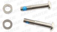 Werkstatt & Lagerung SCHRAUBEN SET T25 27 MM STAHL F. FLAT MOUNT