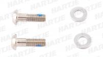 Werkstatt & Lagerung SCHRAUBEN SET T25 17 MM STAHL F. FLAT MOUNT