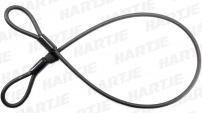 Fahrradzubehör CONTEC SCHLAUFENKABEL POWERLOC 120CM X 10MM