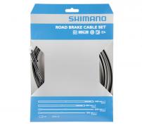 Shimano  SIL-TEC-coated brake cable sets (Black)