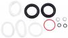 Sram  FORK DUST WIPER UPGRADE KIT - 32MM BLACK FLANGED LOW FRICTION SEALS (INCLUDES DUST WIPERS, 5MM, 10MM FOAM RINGS)-15X100 SID/REVELATION/REBA/ARGLE/SEKTOR/TORA/RECON/XC32
