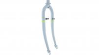 Werkstatt & Lagerung GABEL 28" CLASSIC GREY 1 1/8" STAHL RETRO