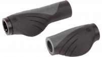 Werkstatt & Lagerung PAAR GRIFFE ERGOT. AERO 2 KRATON SCHW/GRAU 132/92MM