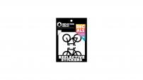 Werkstatt & Lagerung REFLEXAUFKLEBER DECALS FAHRRAD" SCHWARZ