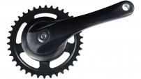 Werkstatt & Lagerung KRG MP "ROCK" ALU/STAHL 170MM,38Z. SCHWARZ