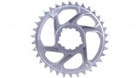 Werkstatt & Lagerung KETTENBLATT SRAM X-SYNC2 34 Z. 6MM OFF ALU GRAU