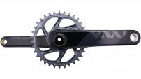 Werkstatt & Lagerung KRG SRAM XX1 EAGLE DUB 34 Z. BOOST 175 MM GRAU