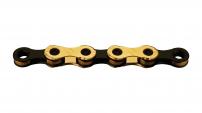 Antrieb und Schaltung KMC KETTE X12 TI-N 1/2 X 11/128" 126GL GO/SW