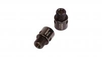 Werkstatt & Lagerung PAAR PEDALACHSVERLAENGERG ERGOTEC NIRO 9/16" SCHW.